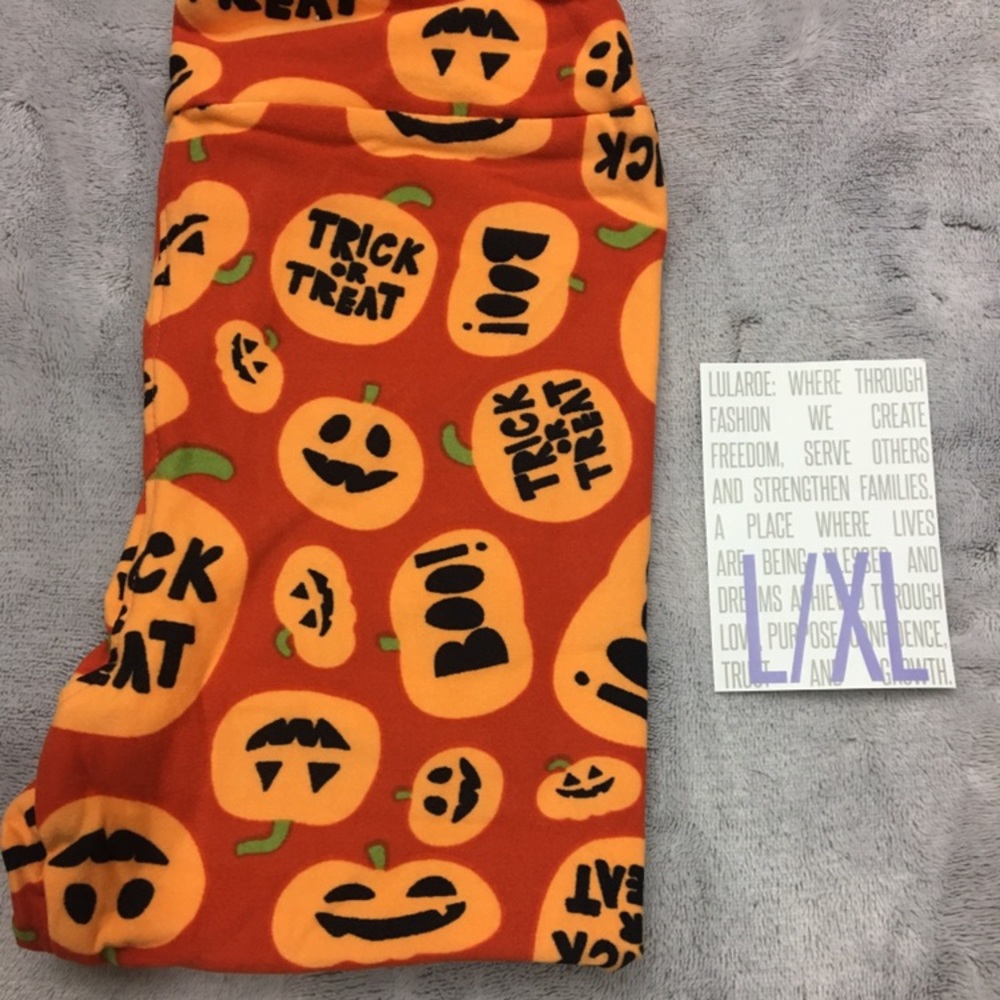 Kids LuLaRoe large/extra large leggings Halloween